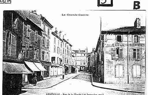 Ville de LUNEVILLE Carte postale ancienne