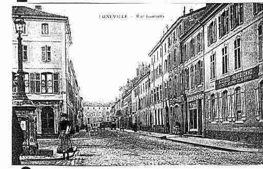 Ville de LUNEVILLE Carte postale ancienne