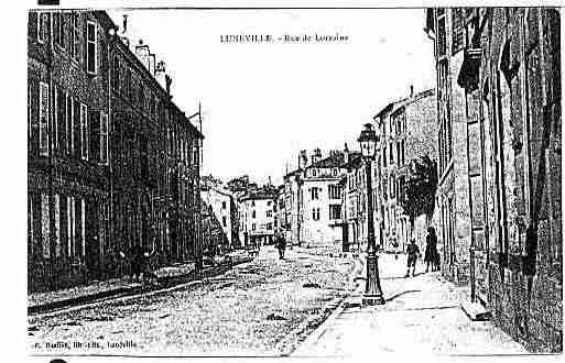 Ville de LUNEVILLE Carte postale ancienne