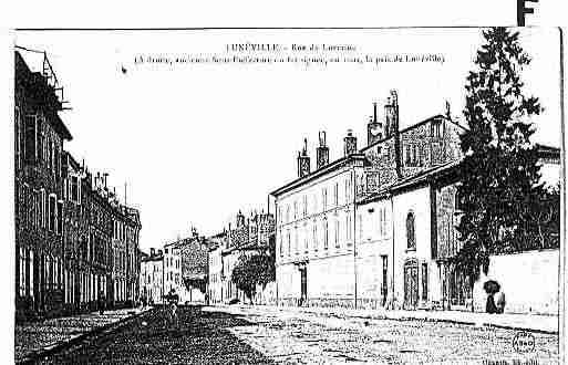 Ville de LUNEVILLE Carte postale ancienne