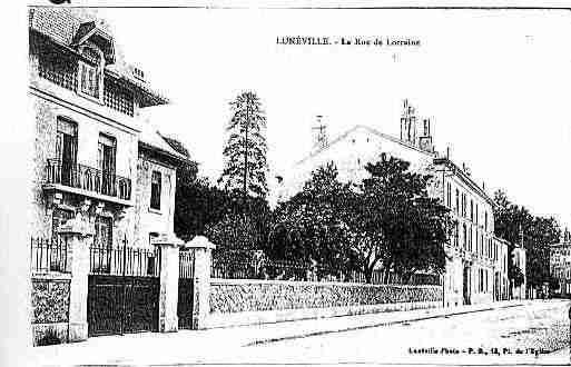 Ville de LUNEVILLE Carte postale ancienne