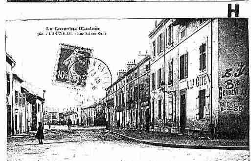 Ville de LUNEVILLE Carte postale ancienne