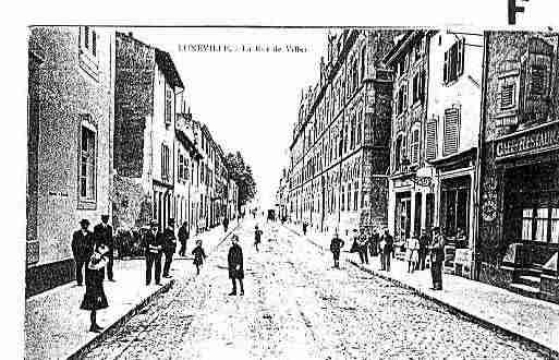 Ville de LUNEVILLE Carte postale ancienne