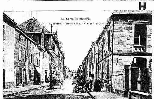 Ville de LUNEVILLE Carte postale ancienne Ville de LUNEVILLE Carte postale ancienne