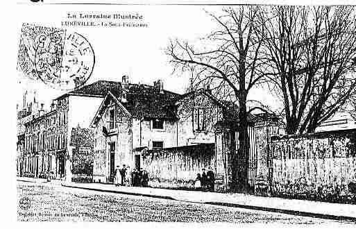 Ville de LUNEVILLE Carte postale ancienne