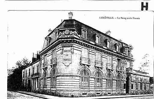 Ville de LUNEVILLE Carte postale ancienne