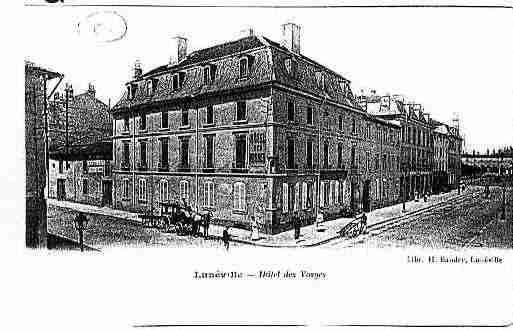 Ville de LUNEVILLE Carte postale ancienne