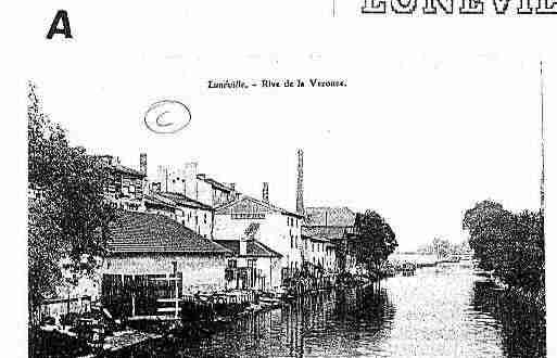 Ville de LUNEVILLE Carte postale ancienne