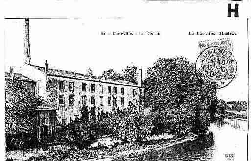 Ville de LUNEVILLE Carte postale ancienne