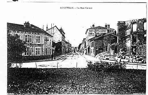 Ville de LUNEVILLE Carte postale ancienne