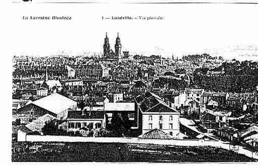 Ville de LUNEVILLE Carte postale ancienne