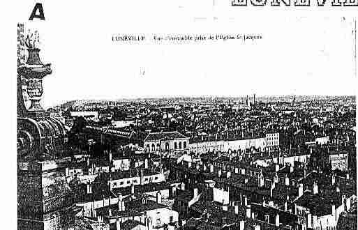 Ville de LUNEVILLE Carte postale ancienne