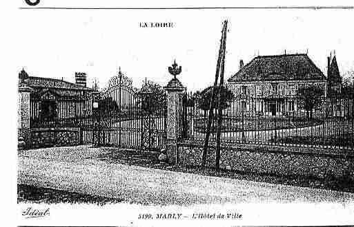 Ville de MABLY Carte postale ancienne