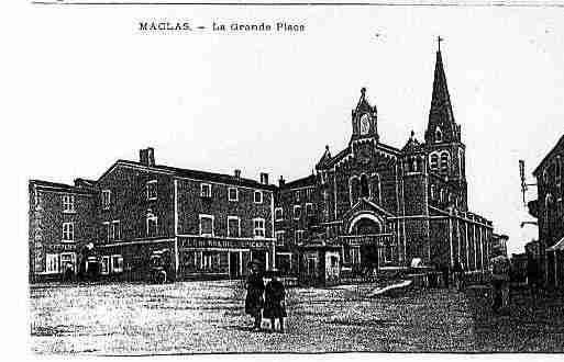 Ville de MACLAS Carte postale ancienne Ville de MACLAS Carte postale ancienne