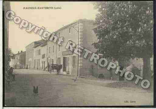 Ville de MAGNEUXHAUTERIVE Carte postale ancienne