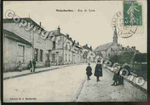 Ville de MALESHERBES Carte postale ancienne