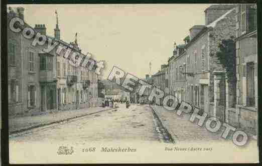 Ville de MALESHERBES Carte postale ancienne