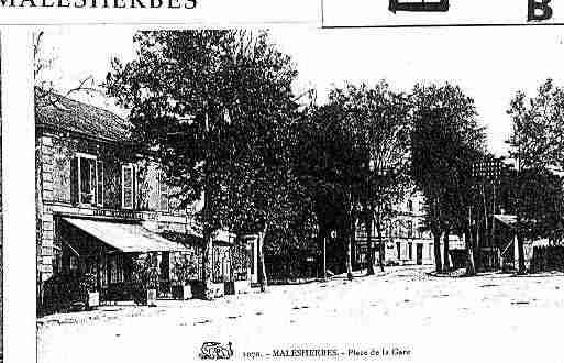 Ville de MALESHERBES Carte postale ancienne