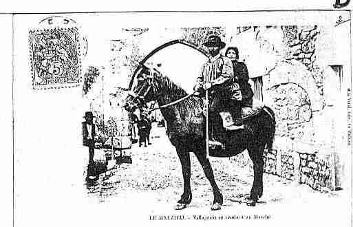 Ville de MALZIEUVILLE(LE) Carte postale ancienne Ville de MALZIEUVILLE(LE) Carte postale ancienne