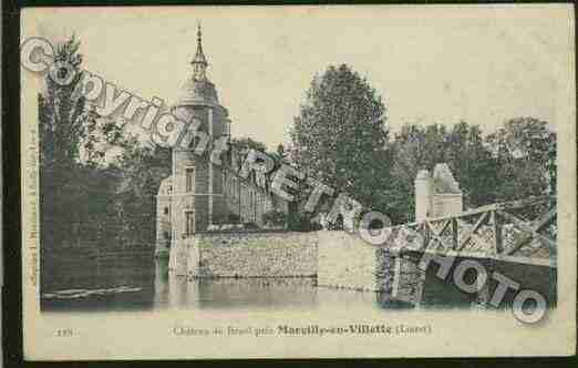 Ville de MARCILLYENVILLETTE Carte postale ancienne