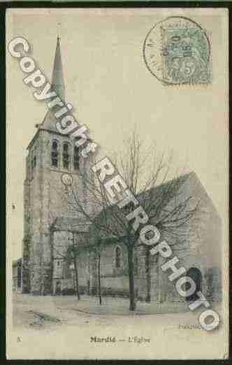 Ville de MARDIE Carte postale ancienne Ville de MARDIE Carte postale ancienne