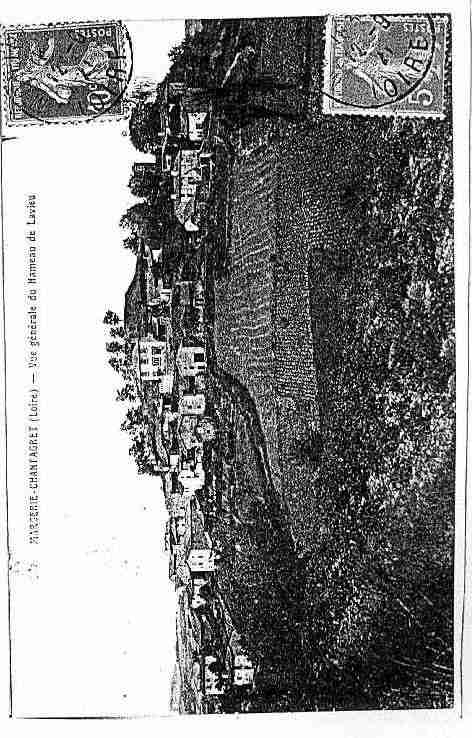 Ville de MARGERIECHANTAGRET Carte postale ancienne