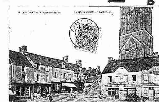 Ville de MARIGNY Carte postale ancienne