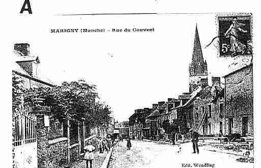 Ville de MARIGNY Carte postale ancienne