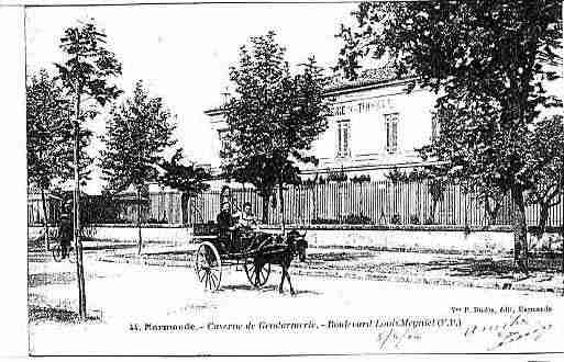 Ville de MARMANDE Carte postale ancienne