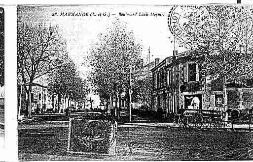 Ville de MARMANDE Carte postale ancienne