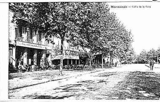 Ville de MARMANDE Carte postale ancienne