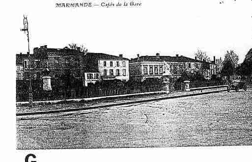 Ville de MARMANDE Carte postale ancienne