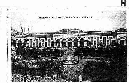 Ville de MARMANDE Carte postale ancienne
