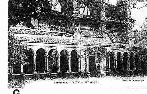 Ville de MARMANDE Carte postale ancienne
