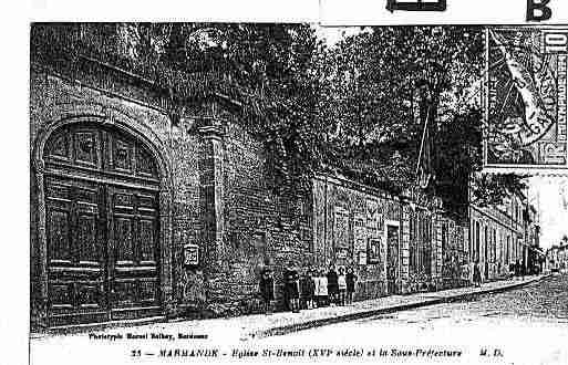 Ville de MARMANDE Carte postale ancienne