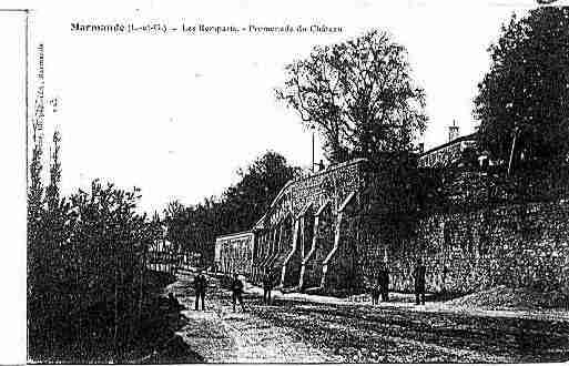 Ville de MARMANDE Carte postale ancienne