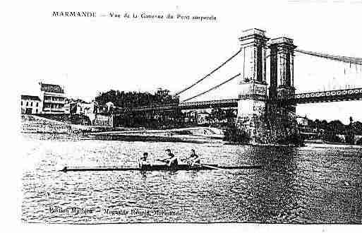 Ville de MARMANDE Carte postale ancienne