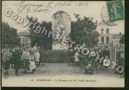 Ville de MAROMME Carte postale ancienne