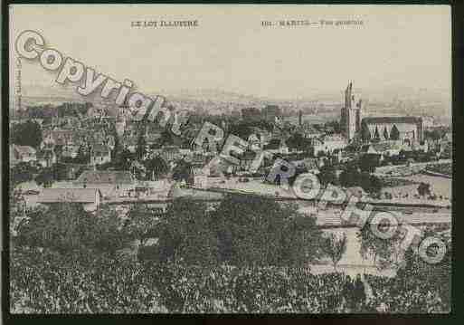 Ville de MARTEL Carte postale ancienne