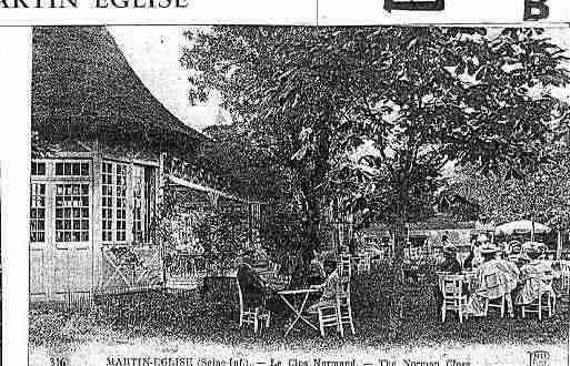 Ville de MARTINEGLISE Carte postale ancienne