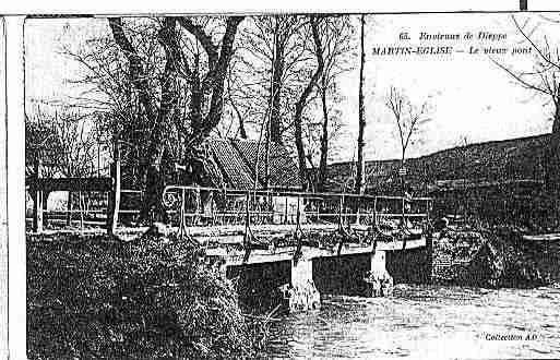Ville de MARTINEGLISE Carte postale ancienne