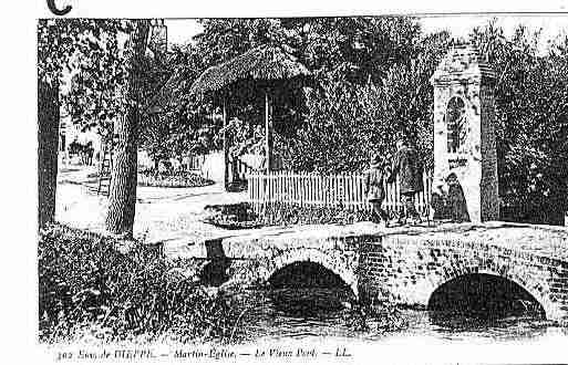 Ville de MARTINEGLISE Carte postale ancienne