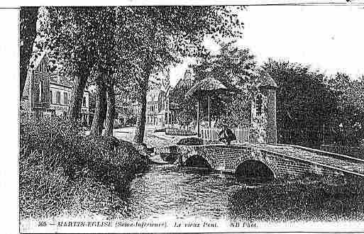 Ville de MARTINEGLISE Carte postale ancienne