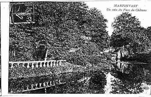 Ville de MARTINVAST Carte postale ancienne