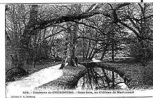 Ville de MARTINVAST Carte postale ancienne