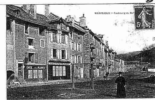 Ville de MARVEJOLS Carte postale ancienne