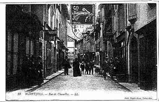 Ville de MARVEJOLS Carte postale ancienne