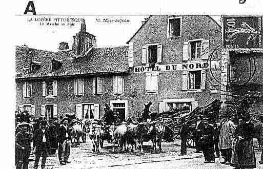 Ville de MARVEJOLS Carte postale ancienne