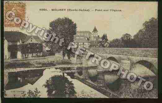 Ville de MELISEY Carte postale ancienne