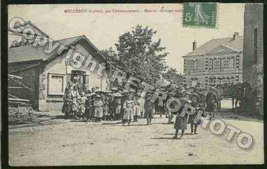 Ville de MELLEROY Carte postale ancienne